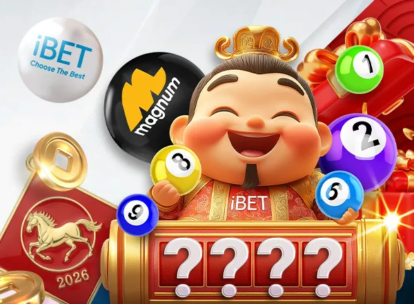 iBET财神x万能4D 每日领取4D幸运号码 对中万能&赢取4D大奖